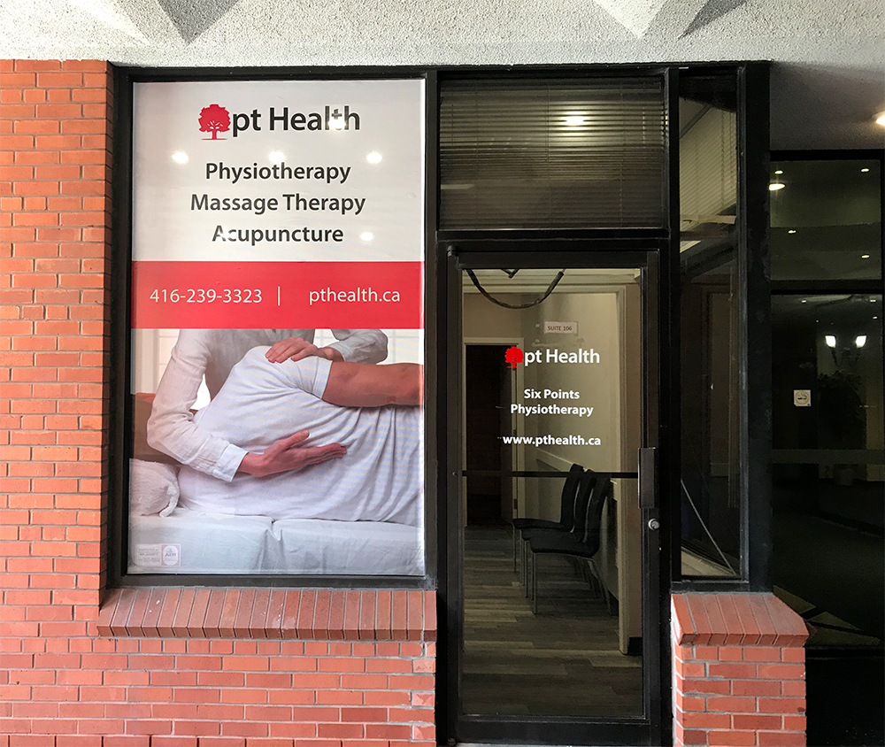 Photograph of pt Health Six Points Physiotherapy front door