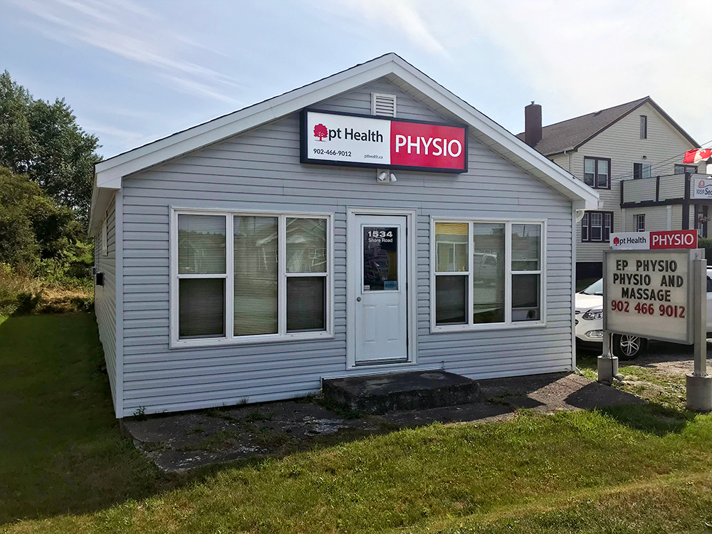 Photograph of Eastern Passage Physiotherapy building from the front